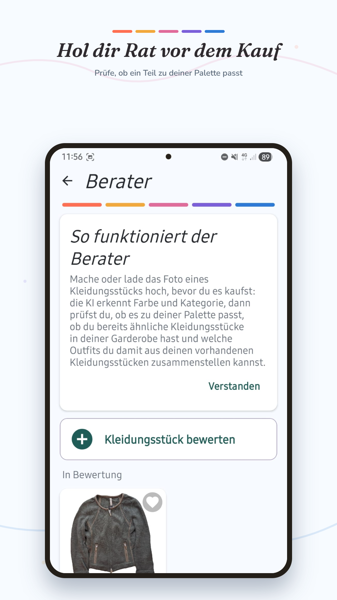 Hol dir Rat, bevor du kaufst