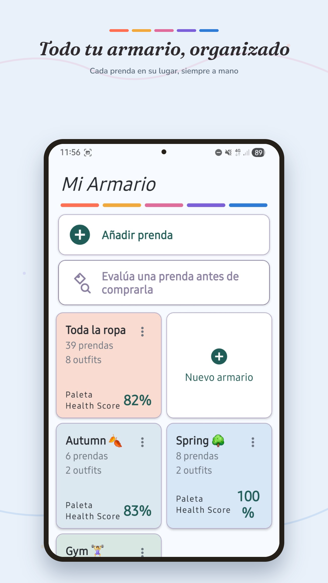 Todo tu armario, organizado