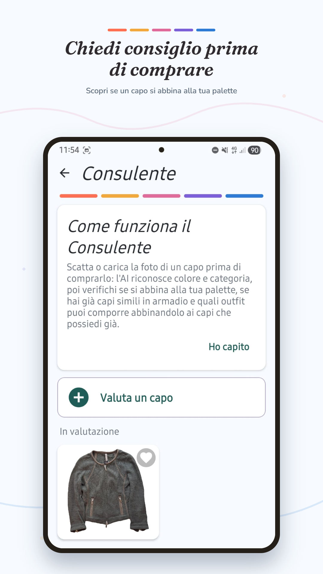 Chiedi consiglio prima di comprare