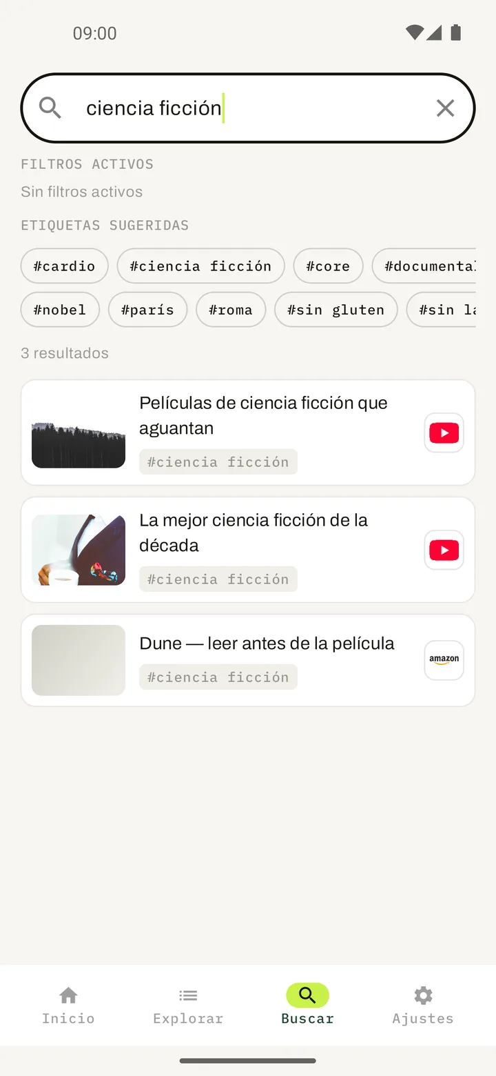 Elephant — busca tus enlaces por nombre o etiqueta
